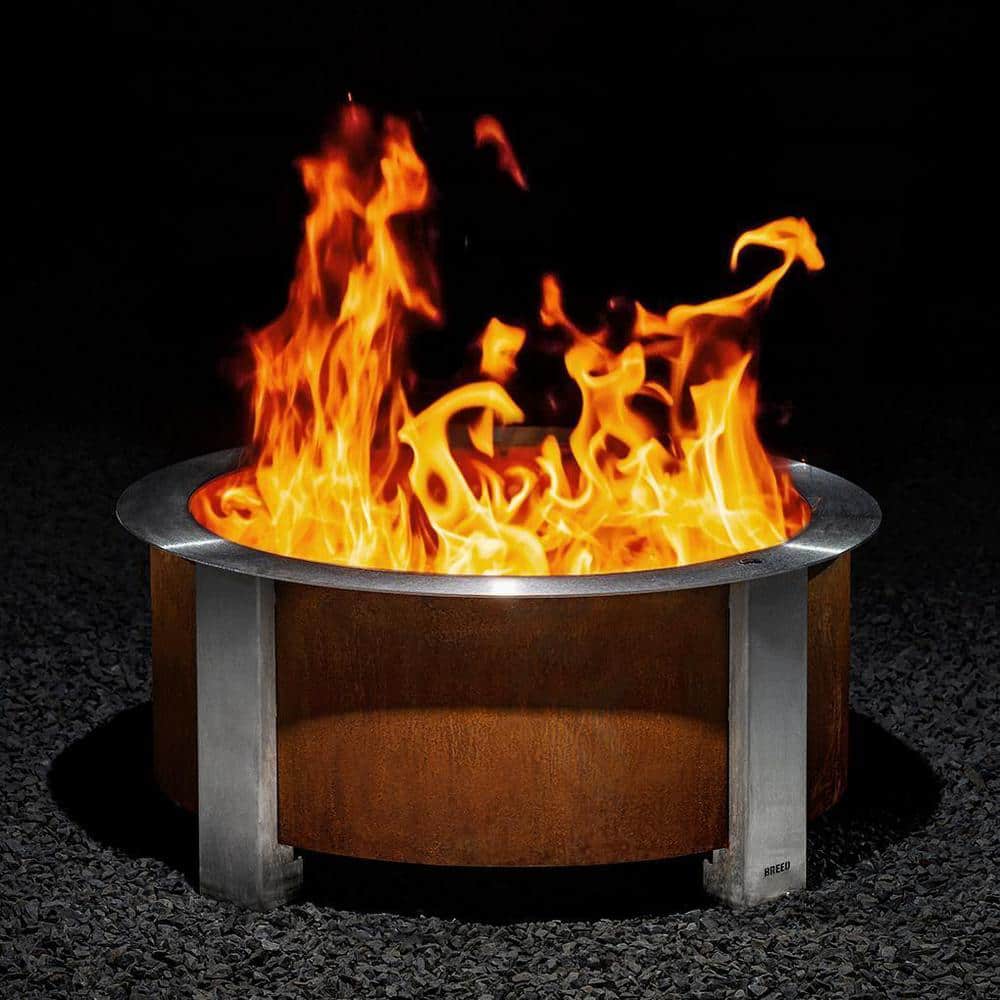 X Series 30 Smokeless Corten Steel Fire Pit