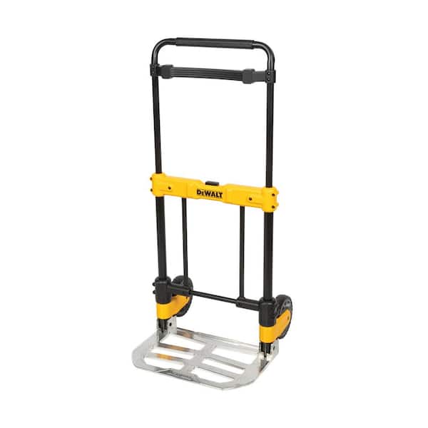 Stanley 400 lbs. Load Capacity Heavy-Duty Solid Wheel Folding Hand Truck  SXWT-FT591 - The Home Depot