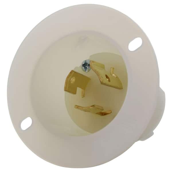 15A 250V L6-15P Power Input Inlet UL and C-UL Listed