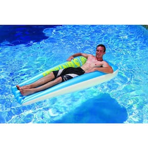 Blue Suntanner Swimming Pool Float Mattress