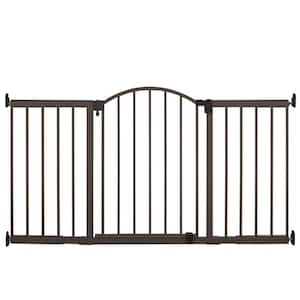 Stylish and Secure 36 in. Extra Tall Metal Expansion Gate