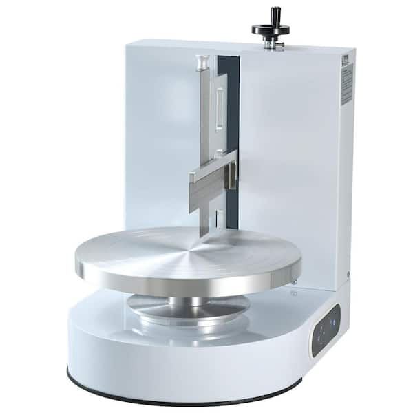 Cake Decorating Machine Cake Cream Spreading Coating Smearing Machine 8 Piece Stainless Steel Set White