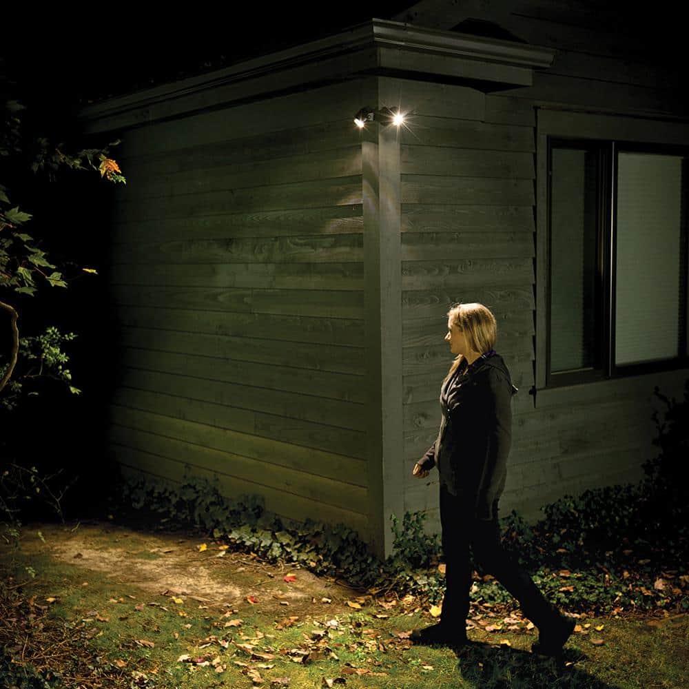 Compact Neutral White LED Security Spotlight with Motion Sensor