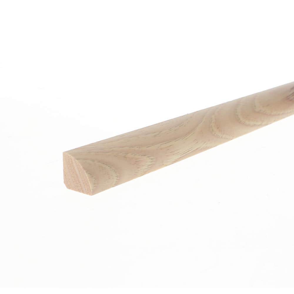 Quarter Round Matte Aria 0.75 in. T x 0.75 in. W x 78 in. L Hardwood Trim price history on PriceWatchPro
