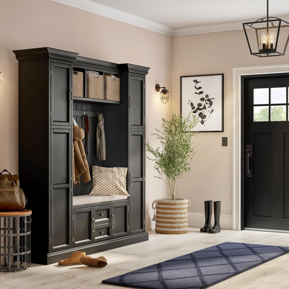 Matte Black Traditional Single Duplex Outlet Wall Plate