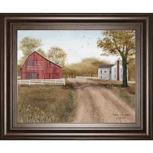 22 in. x 26 in. "Summer in the Country" by Billy Jacobs Framed Printed Wall Art
