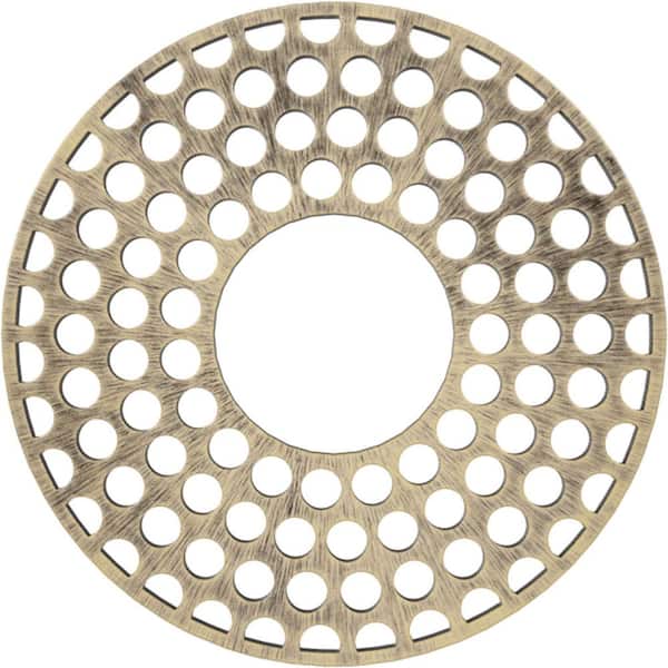 Ekena Millwork 3/4 in. x 26 in. x 26 in. Fink Architectural Grade PVC Pierced Ceiling Medallion