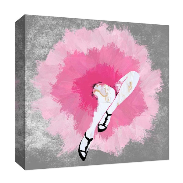 PTM Images ''Dancing Moves II'' Canvas Abstract Wall Art 15 in. x 15 in.