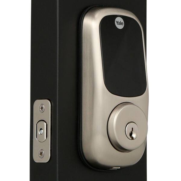 Yale Real Living Touch Screen Satin Nickel Deadbolt