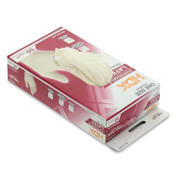 Reviews for HDX White 3 mil One Size Fits Most Disposable Latex