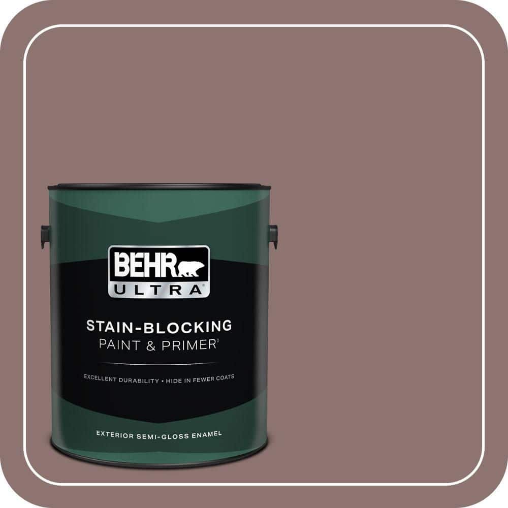 1 gal. #720B-5 Bitter Briar Semi-Gloss Enamel Exterior Paint & Primer price history on PriceWatchPro