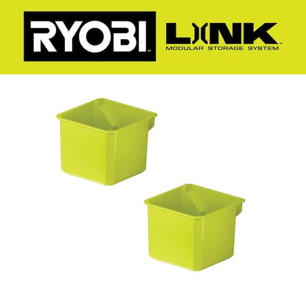 RYOBI LINK Single Organizer Bin (2-Pack)