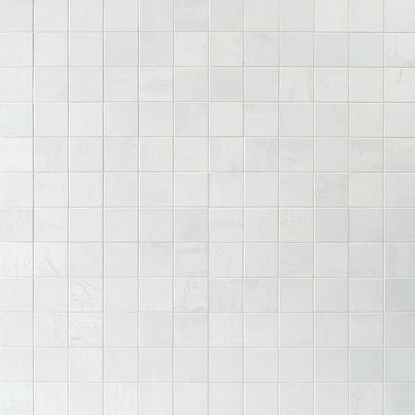 Ivy Hill Tile Angela Harris Metallic Light Silver 11.81 in. x 11.81 in. Matte Porcelain Mosaic Tile (0.96 Sq. Ft. / Each)