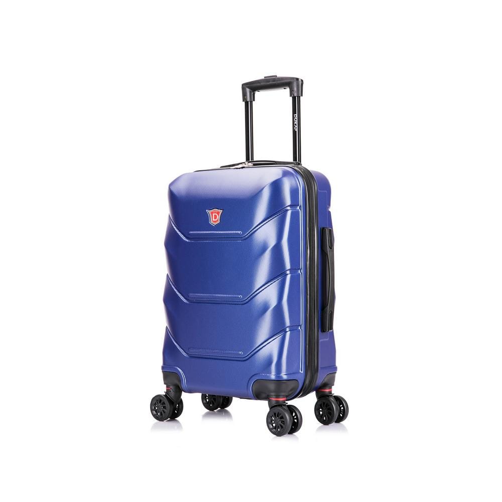 Zonix 20 in. Blue Lightweight Hardside Spinner Carry On