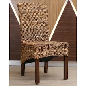 Gaby Banana Dining Chair with Mahogany Hardwood Frame
