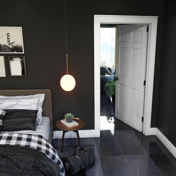 eightdoors 24 in. x 80 in. x 1-3/8 in. 6-Panel Solid Core White