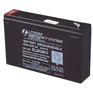 6-Volt Emergency Replacement Battery