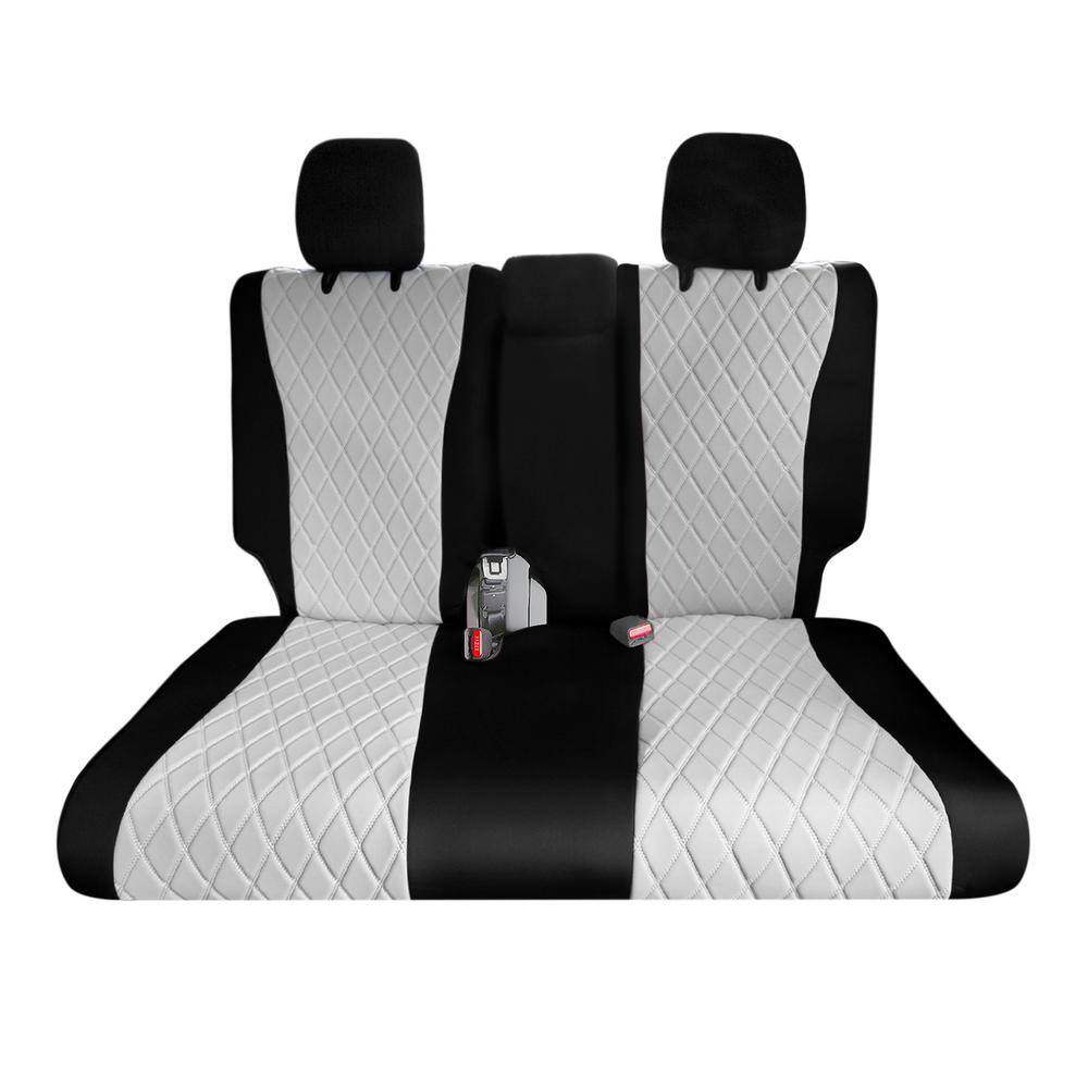FH Group Neoprene CustomFit Seat Covers for 2016 2022 Honda Pilot 26