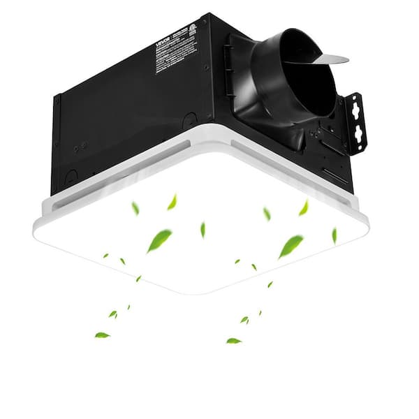 80 CFM Bathroom Exhaust Fan with LED Light, 4000K Bathroom Vent, 1.5 Sones Low-Noise, Premium Motor Ceiling Fan