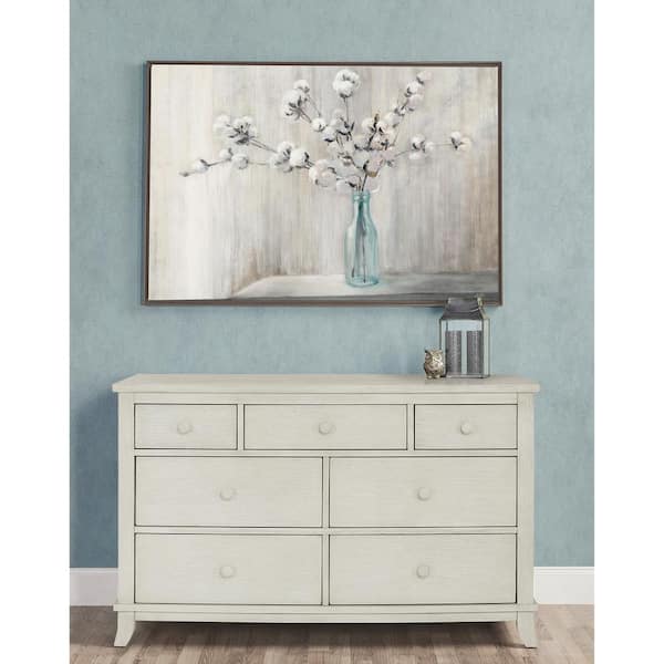 Evolur madison double sales dresser weathered grey