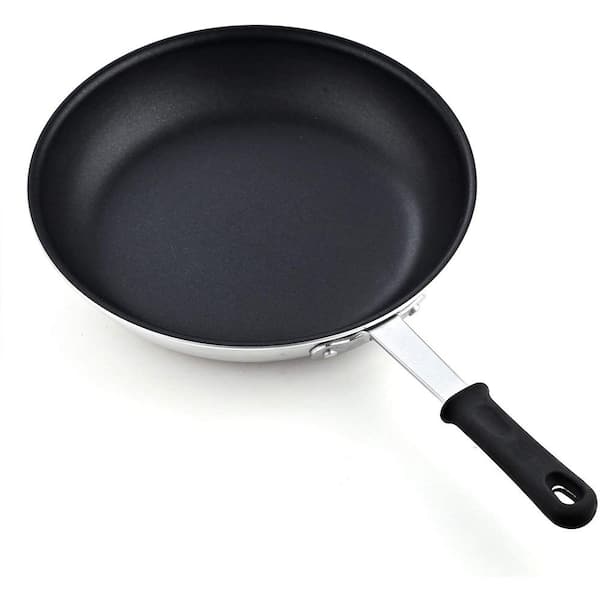 Professional Saute Pan, Non-Stick, Black, 12-In.