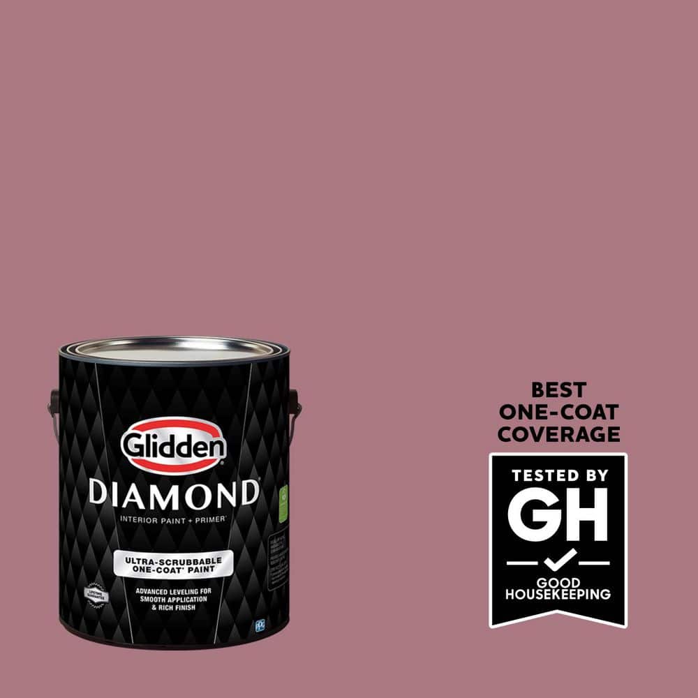 1 gal. PPG1049-5 Mauve Madness Flat Interior Paint with Primer price history on PriceWatchPro