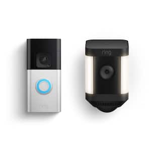 Ring Video Doorbell Pro - Smart Wired WiFi Doorbell Camera with Color Video  Previews, Night Vision and Quick Replies B08M125RNW - The Home Depot