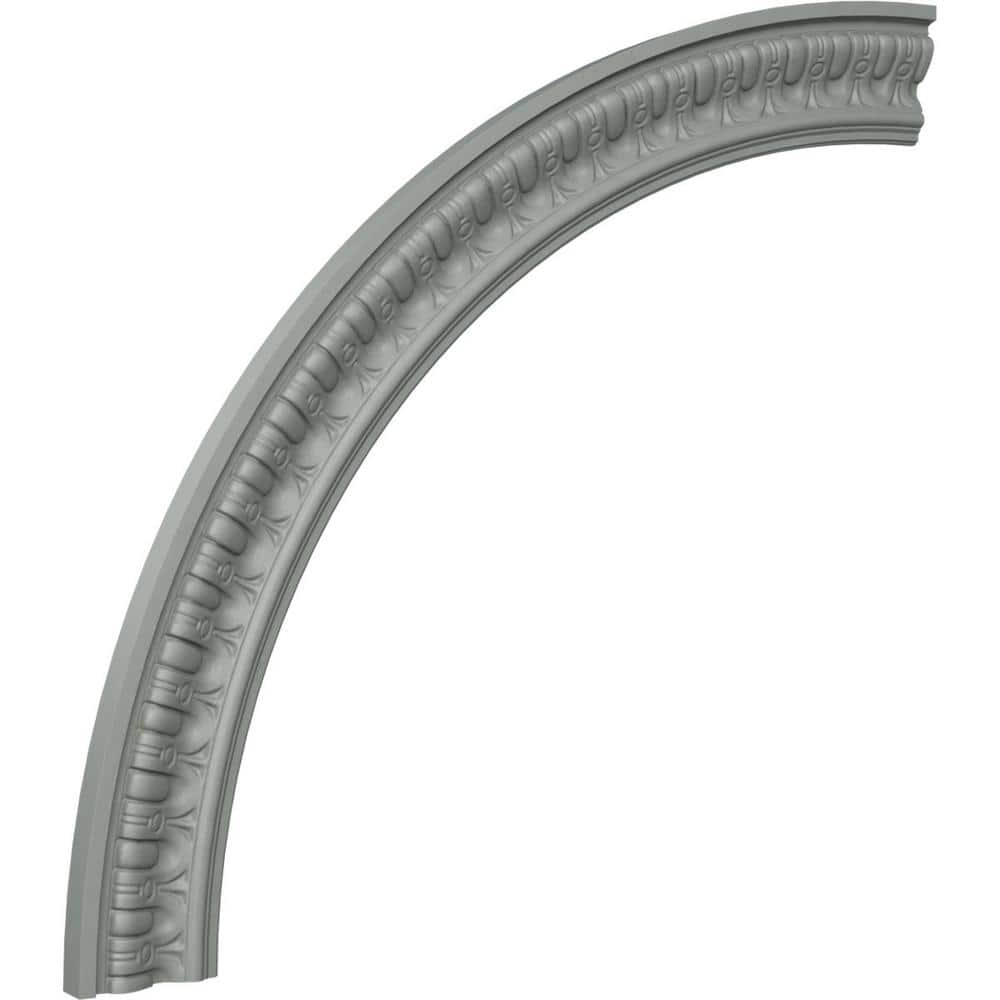 White Sequential Ceiling Ring 55" Diameter Decorative Trim