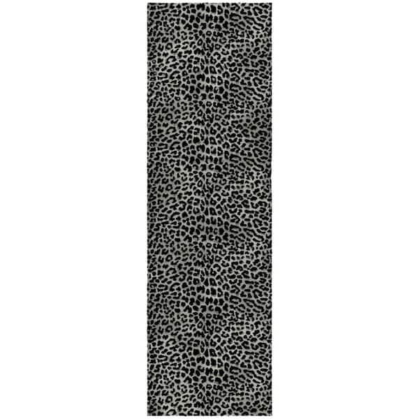 Dream Shag Premium Machine Washable Abstract ADS43 Shadow 2 ft. x 7 ft. Runner Rug