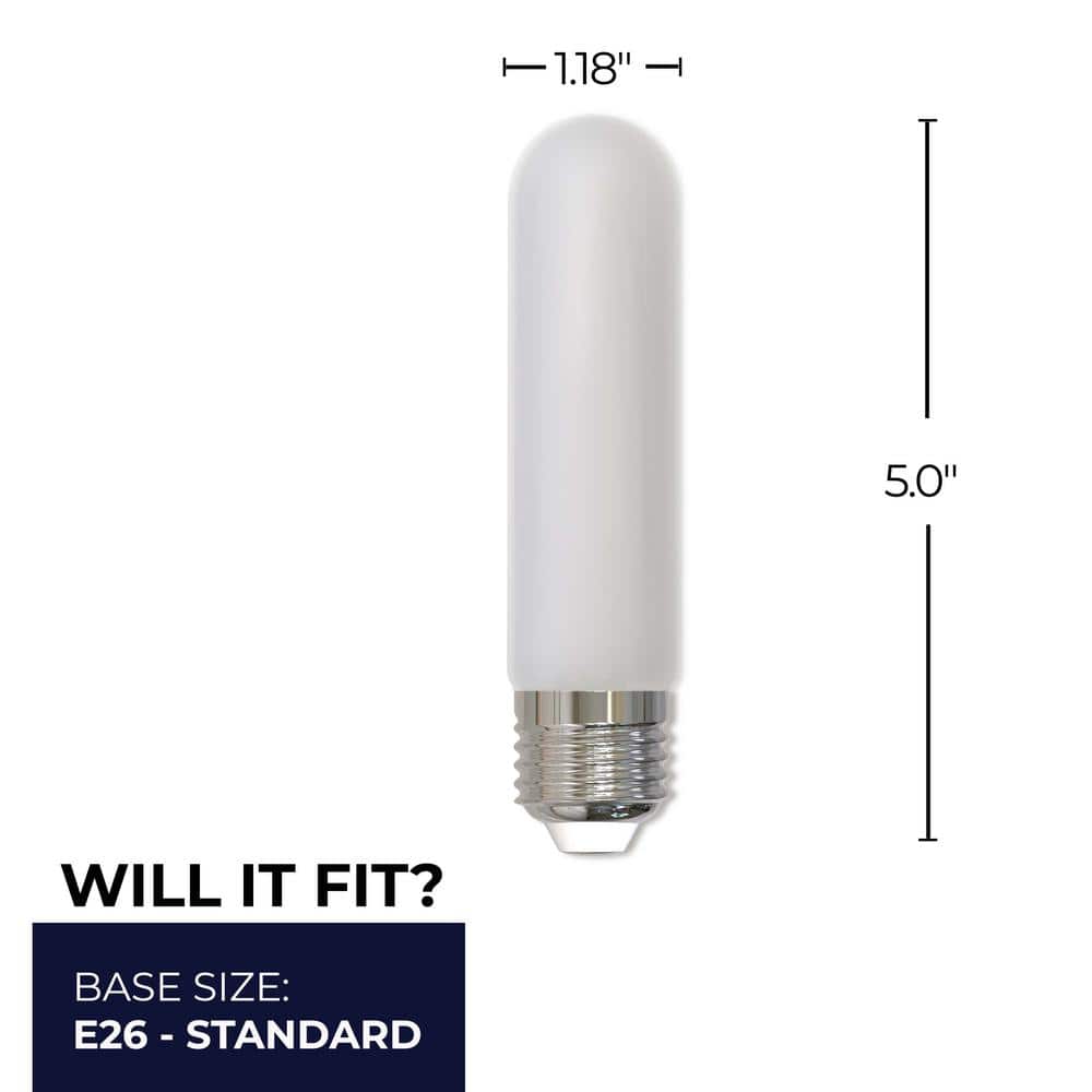 Frosted White Dimmable T9 LED Filament Bulb Set