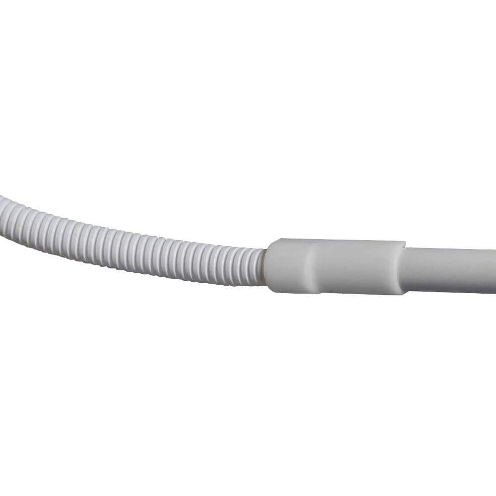 D-Line Cable Raceway On-Wall Cord Cover, 3.3 Feet Paintable Small, White