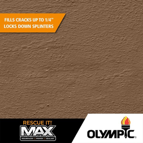 Olympic Rescue It 1 gal. SC-1082 Tanglewood Exterior Deck Resurfacer and Primer with Sealer