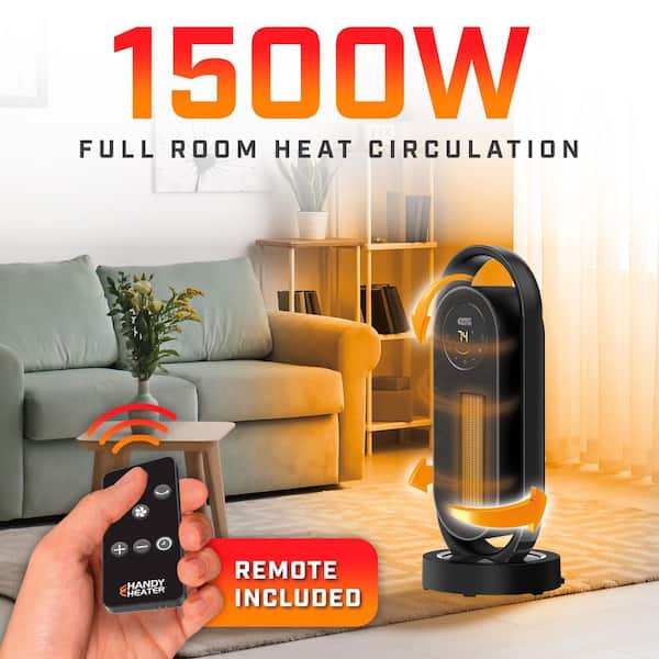 1500W Indoor Electric Heat Tower Space Heater