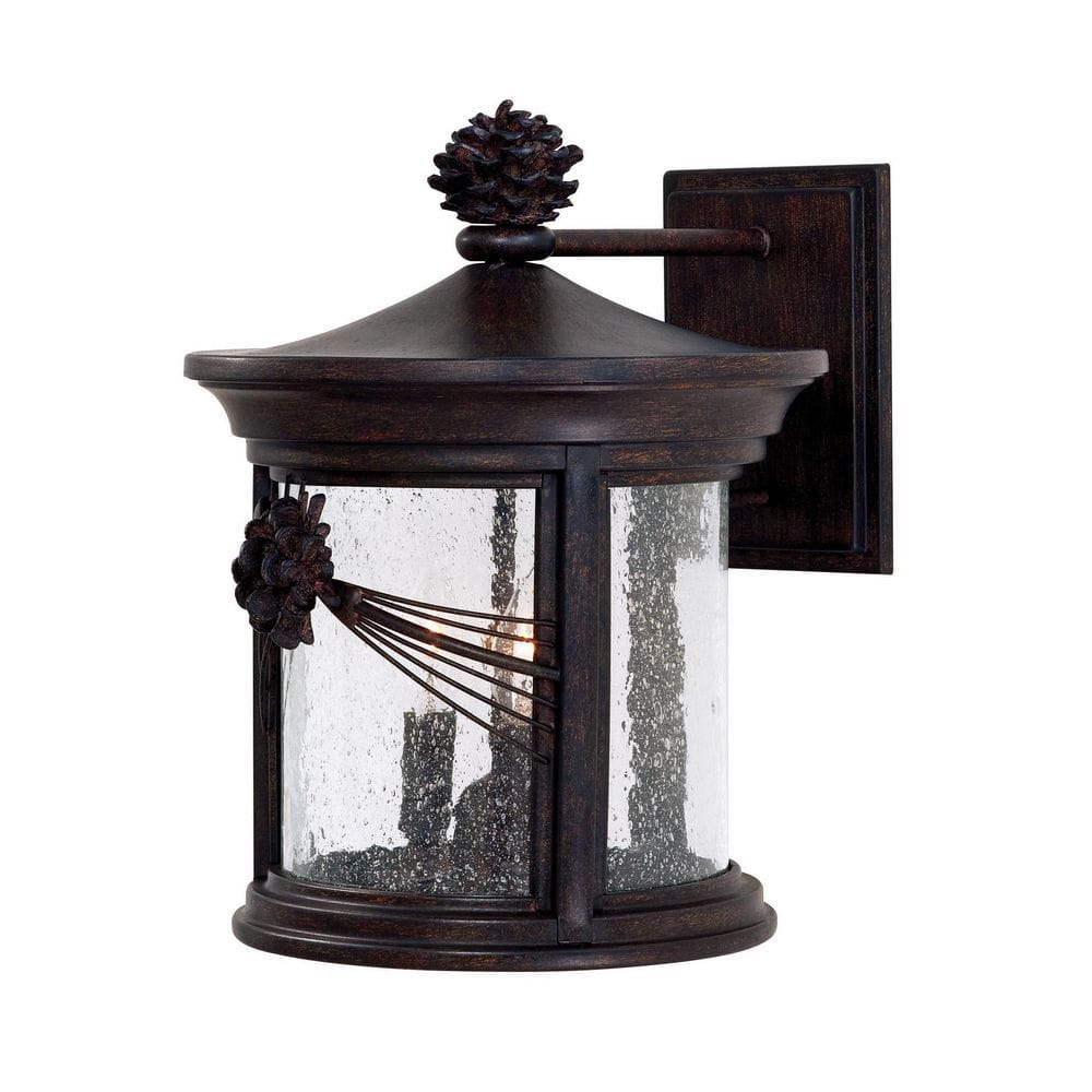Abbey Lane 3-Light Iron Oxide Outdoor Wall Lantern Sconce price history on PriceWatchPro