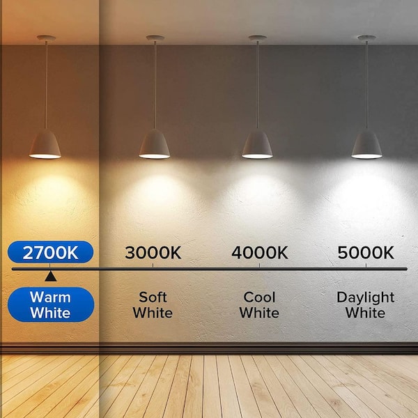 SANSI Equivalent A15 E26 LED Light Bulb 2700K Warm White (6-Pack) 01-02-001-019276 - Home