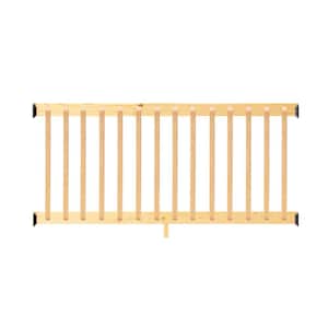 6 ft. Southern Yellow Pine Rail Kit with B2E Balusters