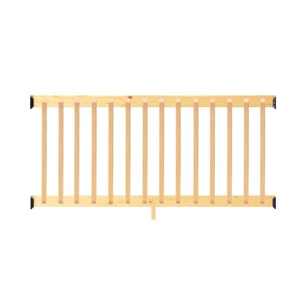 Prowood 6 Ft Southern Yellow Pine Rail Kit With B2e Balusters 447289