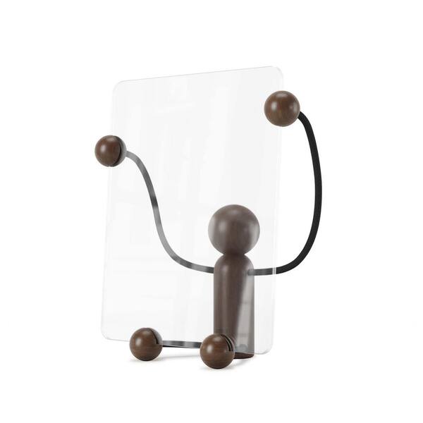 Umbra Woody Desk Photo Display Large Blk/Wal