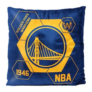 NBA Warriors Connector Velvet Reverse Pillow