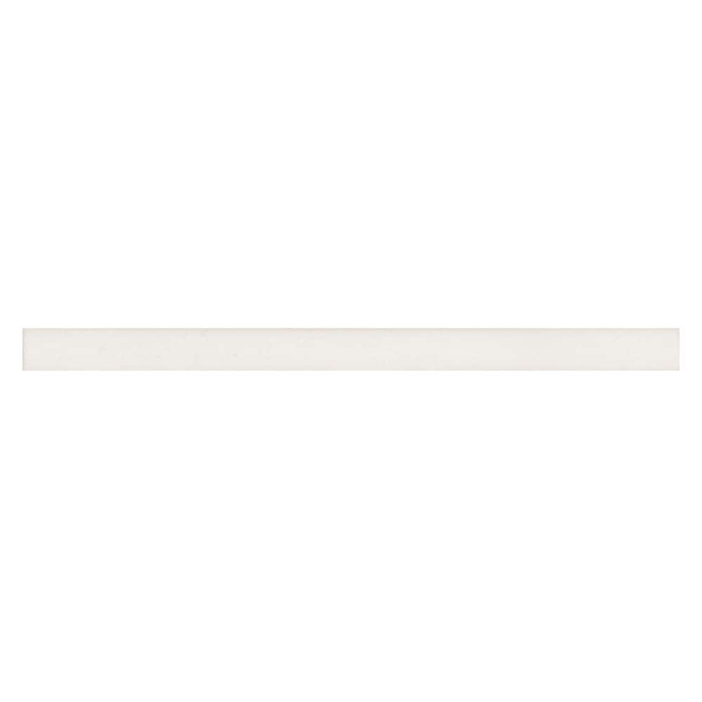 "Makoto 0.5"" x 8"" Matte Ceramic Jolly Miter Edge Trim in Shoji White (1 sq. ft./Case)" price history on PriceWatchPro