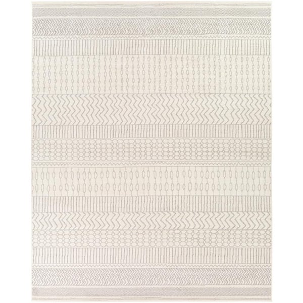 Livabliss Miran Medium Gray 7 ft. 10 in. x 10 ft. Area Rug