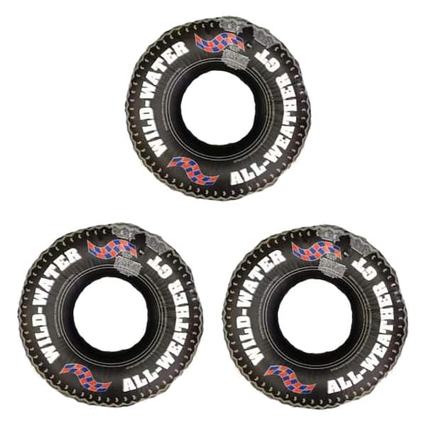 Swimline 36 in. Inflatable Swimming Pool River Lake Floating Tire Tube Rings (3-Pack)