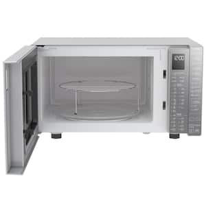 24 in. Width 1.1 cu.ft. Stainless Steel 1600-Watt Countertop Microwave