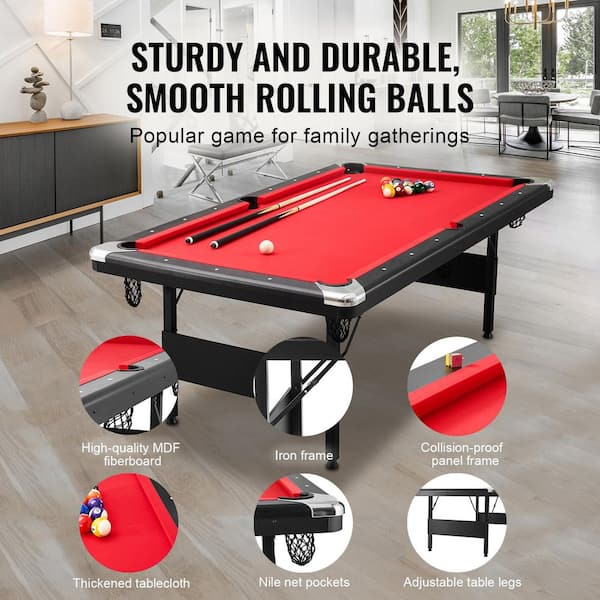 6Pcs Pool Table Pockets Billiard Pockets Replacement Billiard Storage Pockets Pools Table Net - View #4