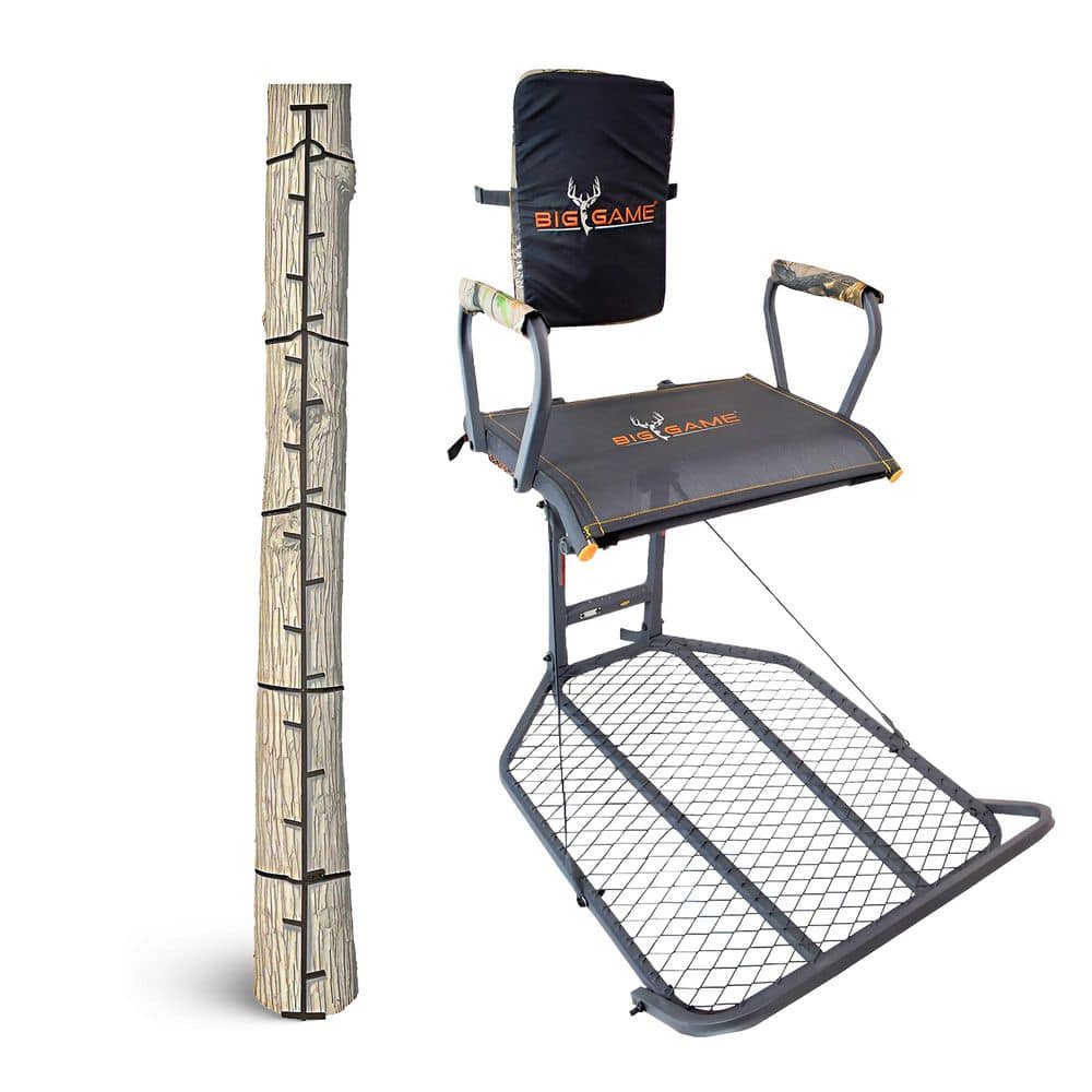 Captain XC Steel Hang-On Treestand & Quick Stick Climbing Sticks, Black price history on PriceWatchPro