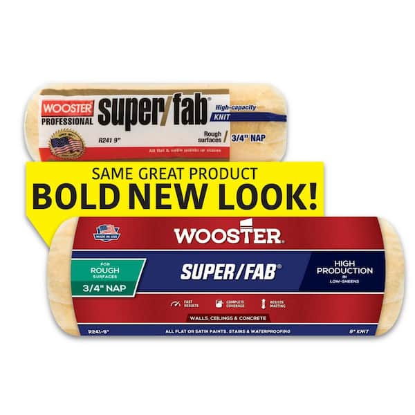 3/4-Inch Nap Wooster Brush RR925-18 Inch Super Fab FTP Roller Cover 