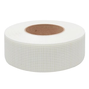 1-7/8 in. x 300 ft. White Fiberglass Self-Adhesive Mesh Tape  (24PK)