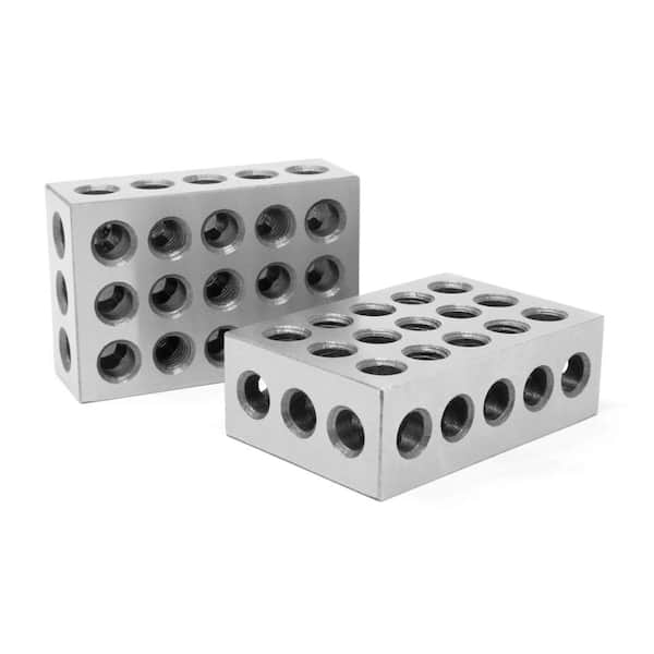 Angle blocks 1 dec to 30 dec 10 pcs hardened and Ground 1/4" x 3" thick plate