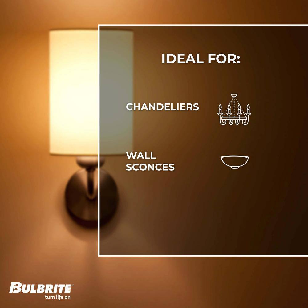 Frosted White Dimmable LED Filament Bulb Set