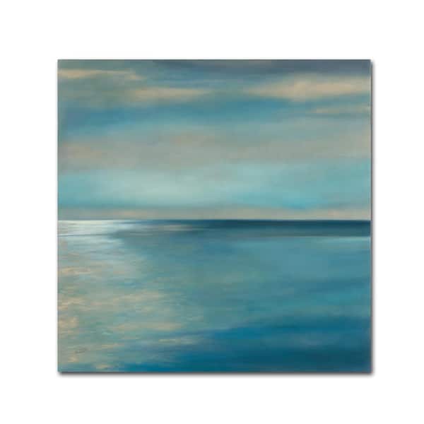 Trademark Fine Art 24 in. x 24 in. "Horizon" by Rio Printed Canvas Wall Art